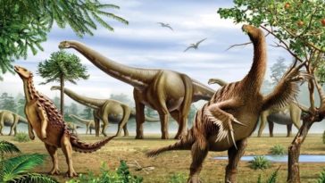 استخدم الباحثون نظام تخمُّر صناعي يحاكي عمليات هضم الديناصورات لنباتات الحقبة الوسطى من نهاية العصر الترياسي